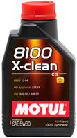 Motul  8100 X-clean 5W-30, 1л