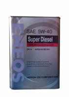 Eneos  Super Diesel Synthetic 5W-40, 4л , Масло моторное