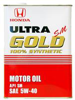 Honda  ULTRA GOLD SM 5W-40, 4л , Масло моторное
