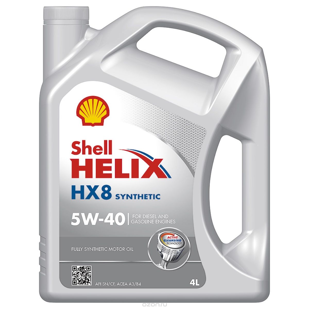 Shell  Helix HX8 Synthetic 5W-40, 4л.